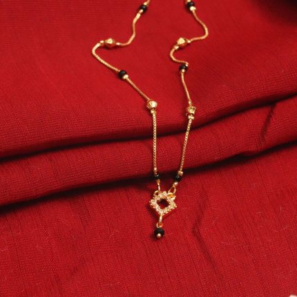 Designer Simple Fency  Golden Mangalsutra